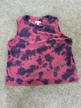 Pact Organic Tie Dye Tank L